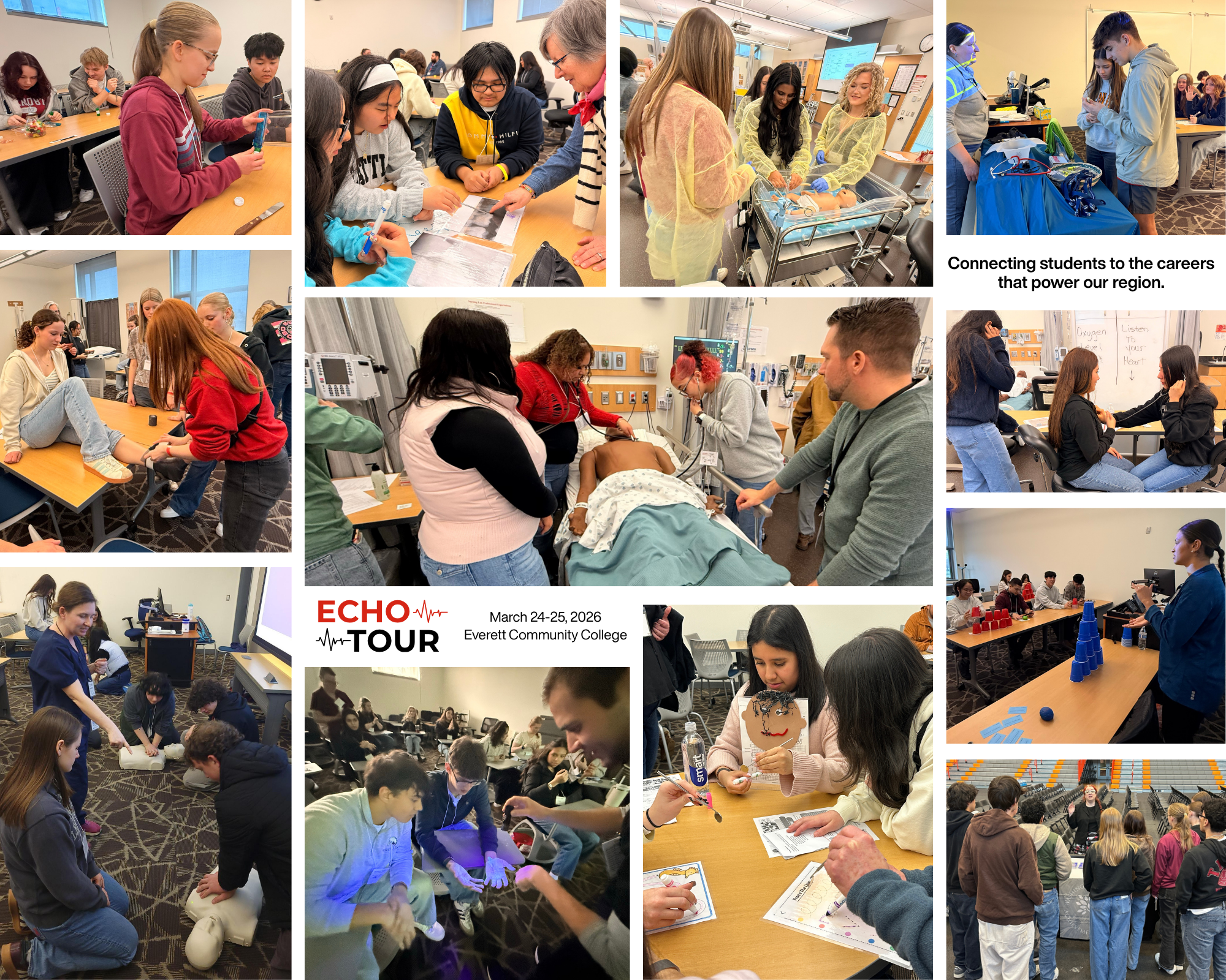 You are currently viewing ECHO Tour℠ at Everett Community College: March 2026 Impact Summary