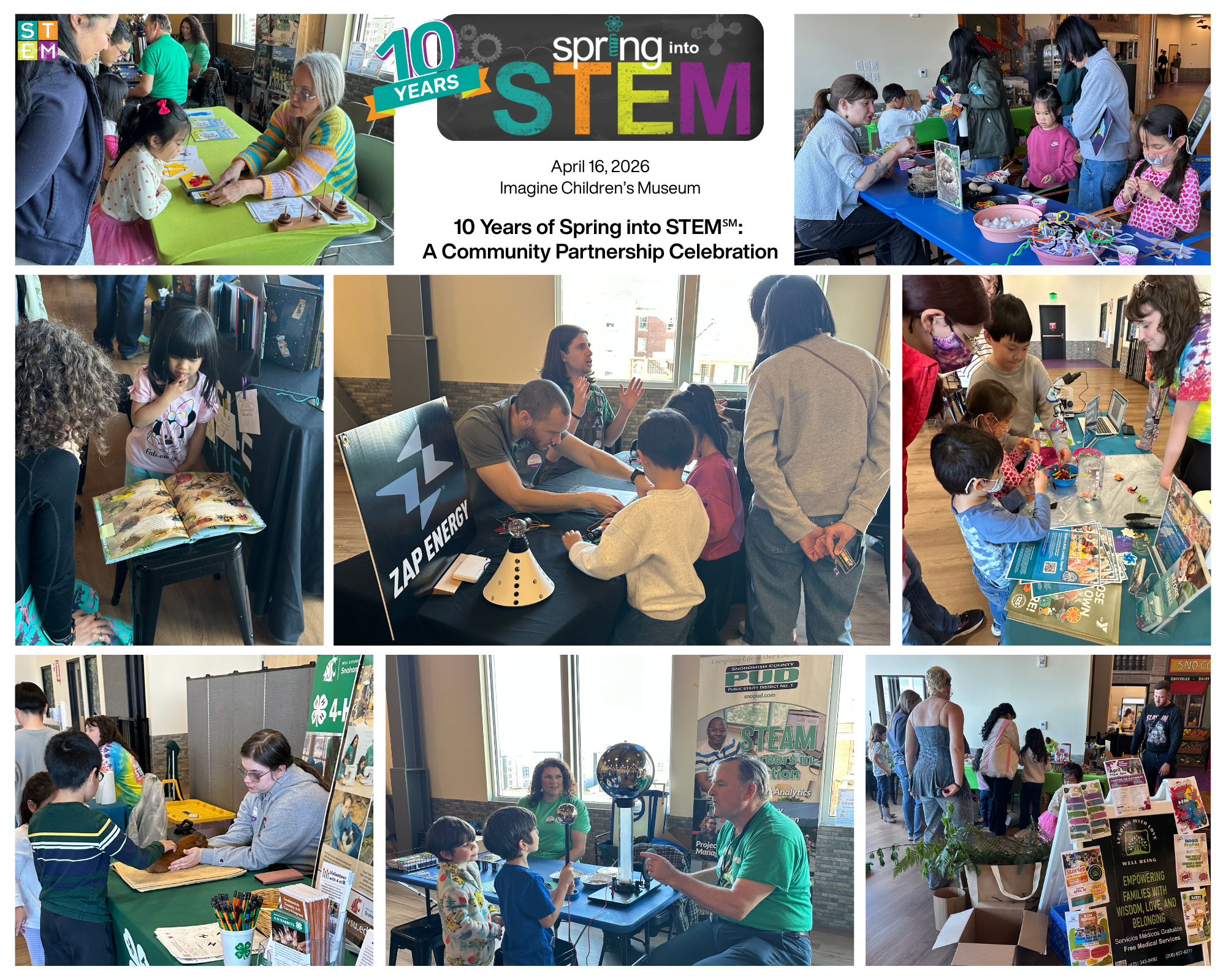 You are currently viewing Spring into STEM℠ Draws Record Attendance at Imagine Children’s Museum
